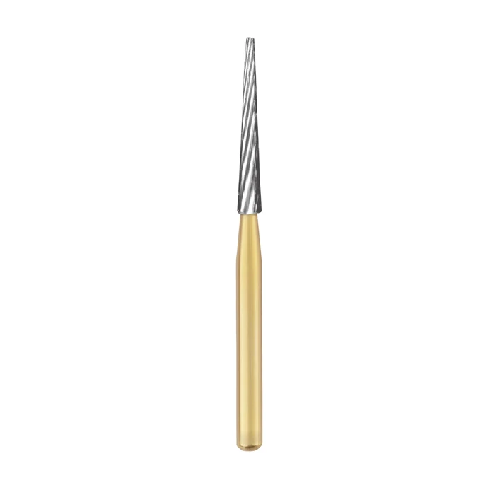 Ss White Cone Finishing Bur-12 Blades #7204 (Pack Of 5)