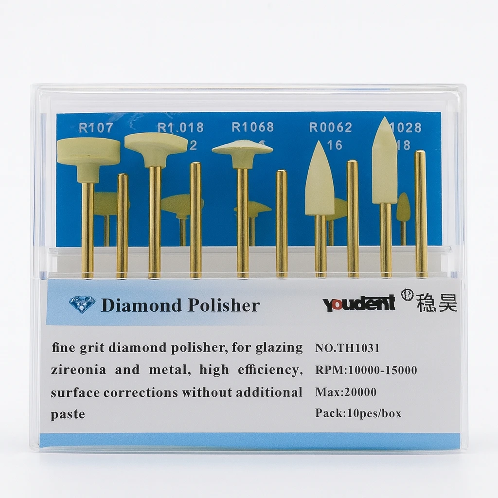 Youdent Diamond Polishers Kit For Zirconia HP (TH1031)