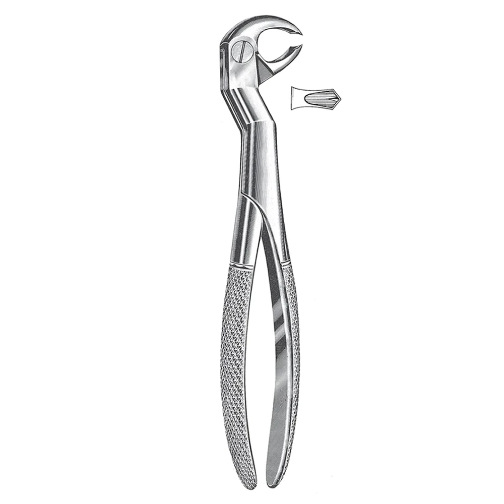 GDC Extraction Forceps Lower Molars And Wisdoms Right - Standard (Fx22 1/2rs)