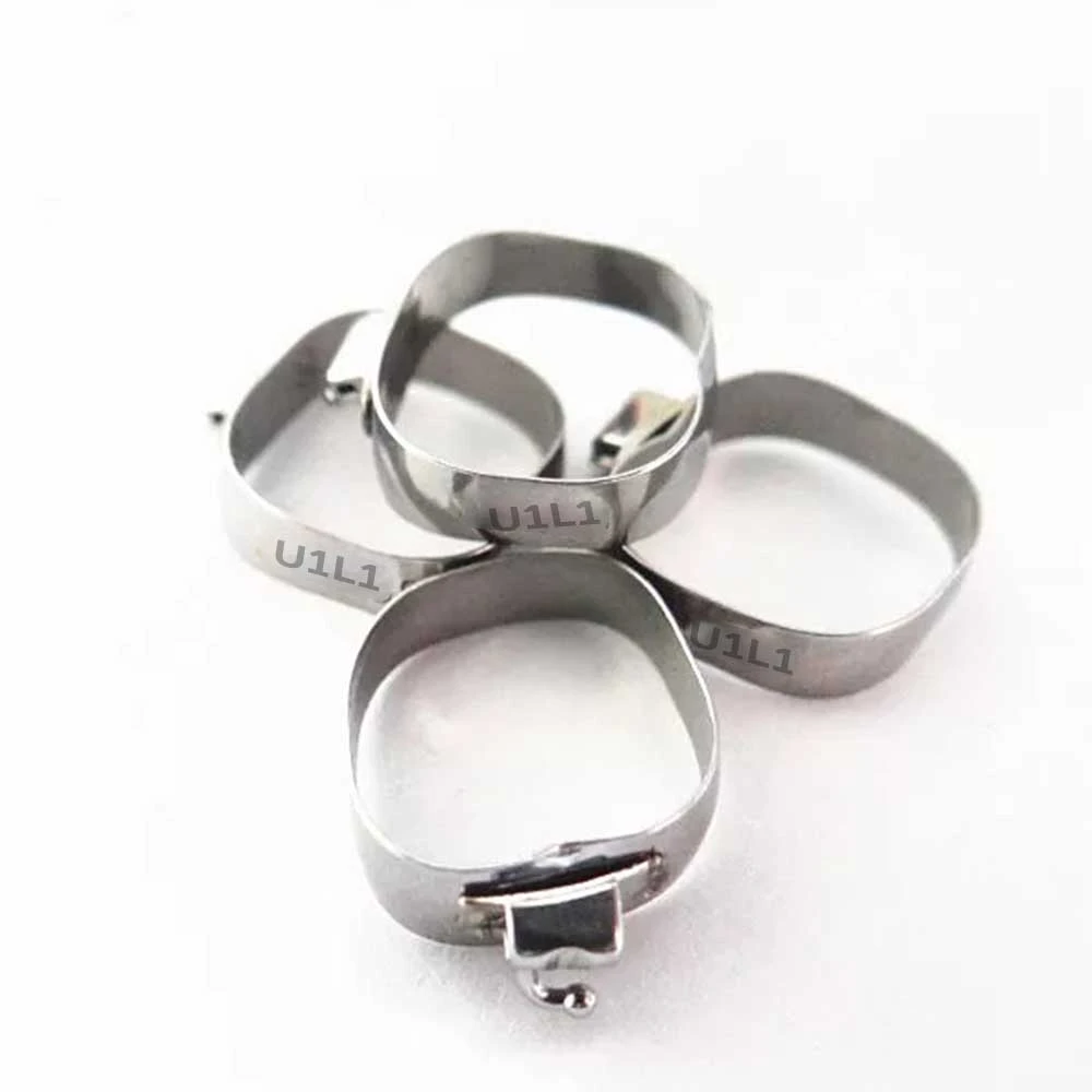 U Ortho Molar Bands Non-Convertible Mbt 0.022 2nd Molar (Pack of 4)