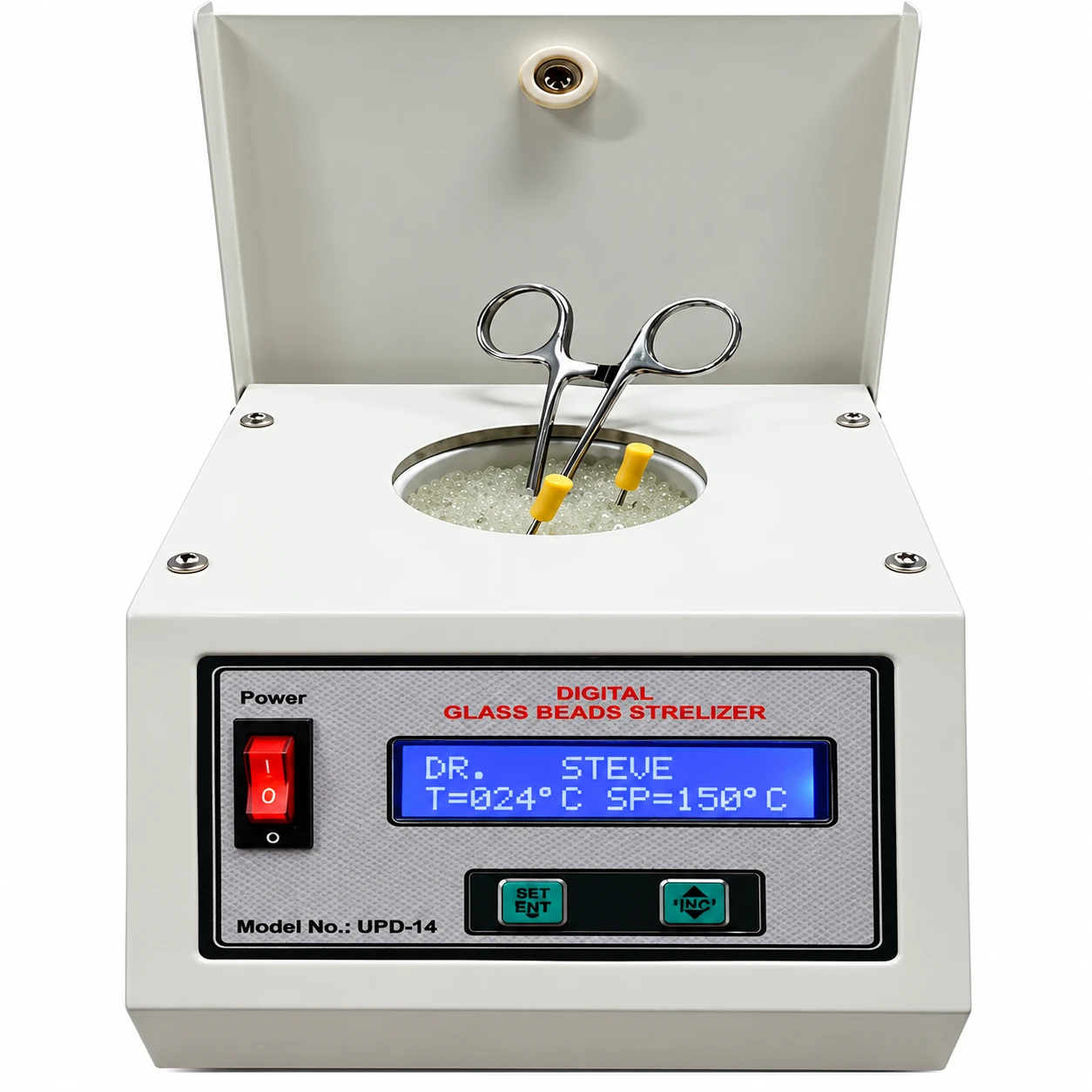 DR STEVE DIGITAL GLASS BEAD STERILIZER