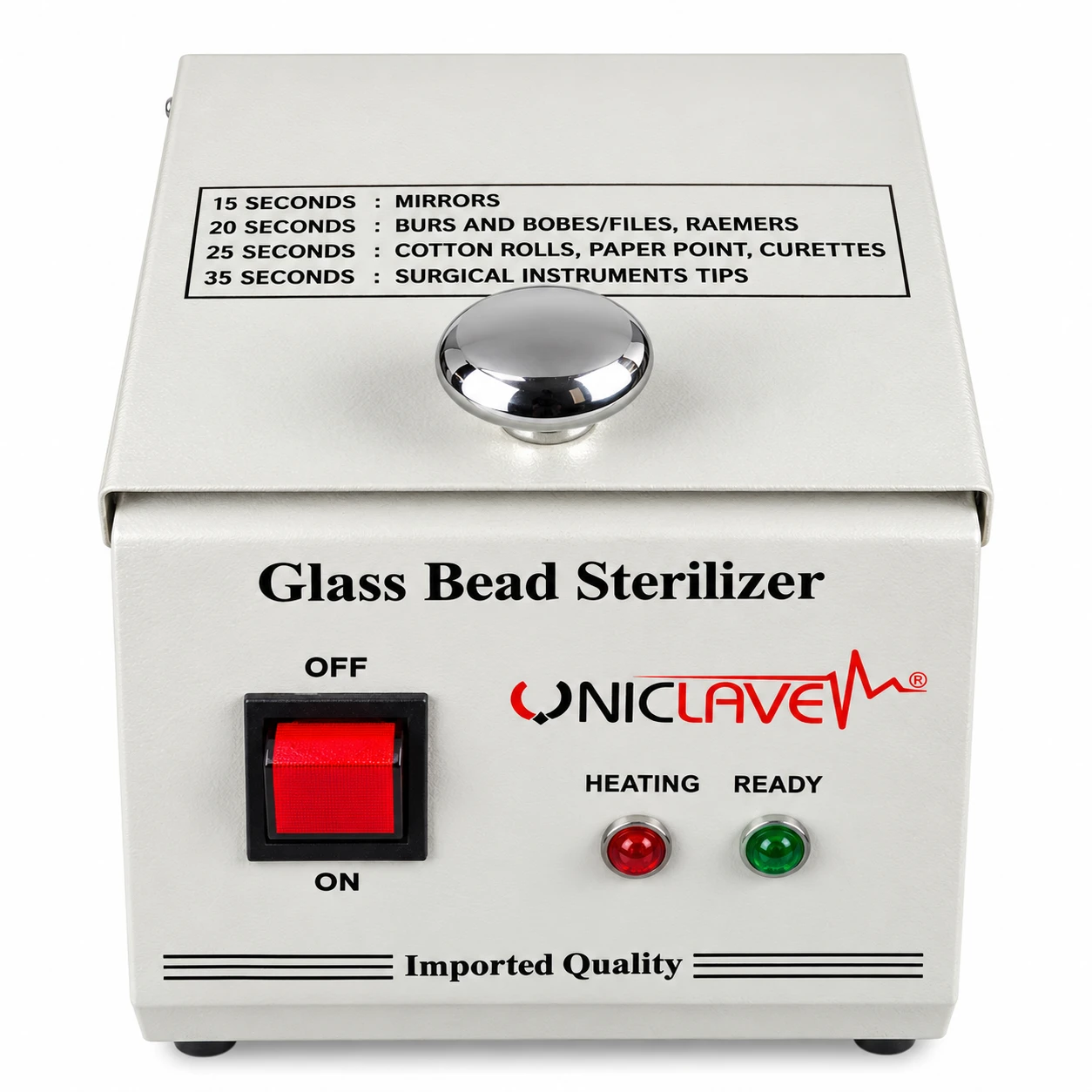 UNICLAVE   GLASS BEAD STERILIZER (MANUAL)