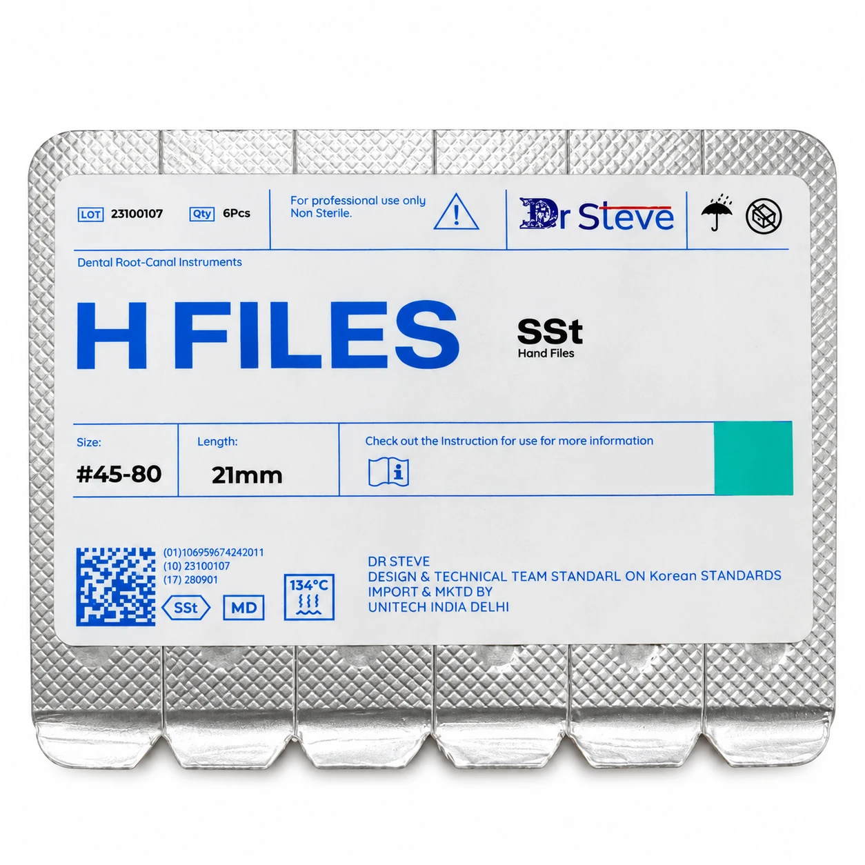 DR  Steve H-FILES   STAINLESS STEEL