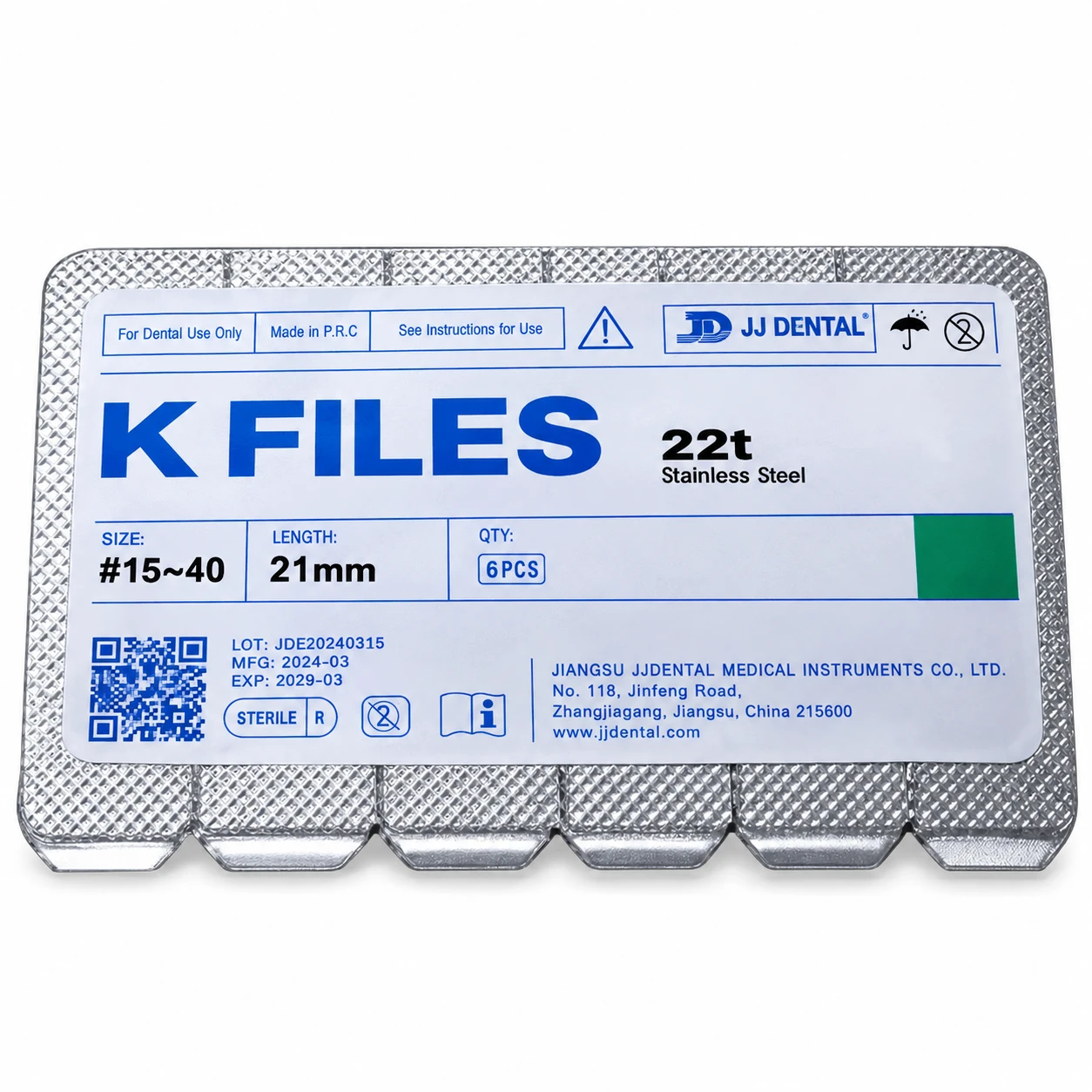 DR STEVE K-FILES STAINLESS STEEL