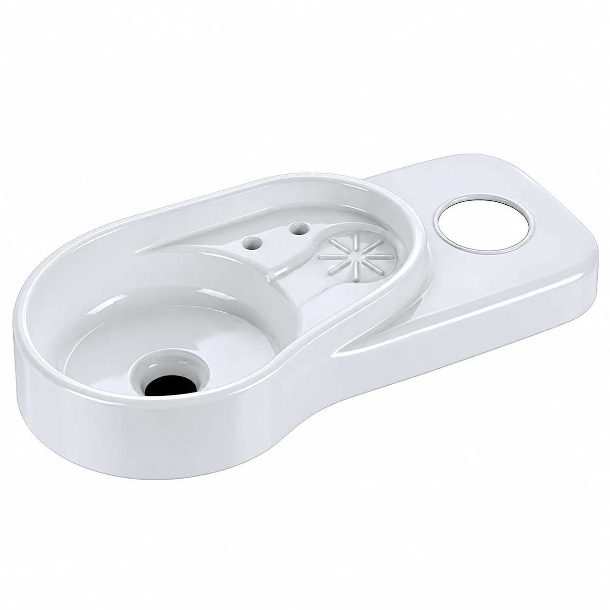 DENKRAFT CERAMIC SPITTOON (MODEL:UE-0054)